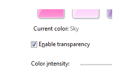 Windows Color Customization Settings